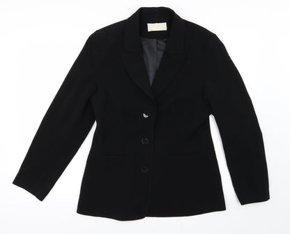 Womens UK Size 12 AMARANTO Black Jacket