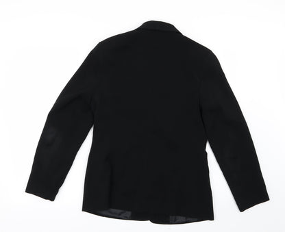 Womens UK Size 12 AMARANTO Black Jacket