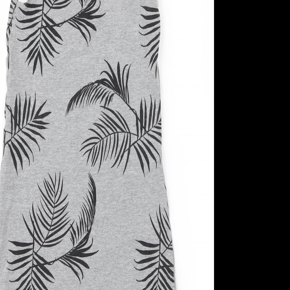 Polinesia Womens Grey Geometric  Mini  Size XS