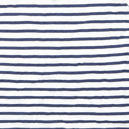 H&M Girls Blue Striped  Basic T-Shirt Size 9-10 Years  - New York City