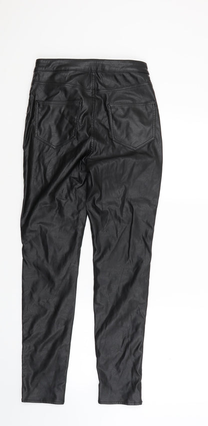 Womens UK Size 10 Divided Regular Fit Skinny Black Jeans