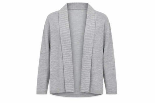 Classics Womens Grey  Knit Cardigan Jumper Size L