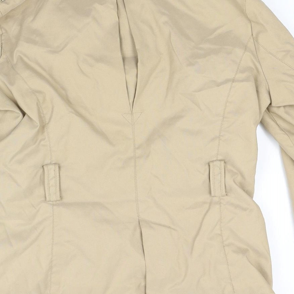 Womens UK Size L Zara Brown Jacket