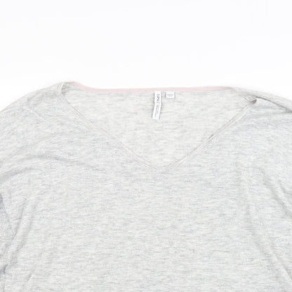 Capsule Womens Grey Knit Pullover Jumper Size 22