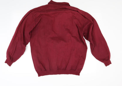 Stock Mens Red  Jersey  Polo One Size