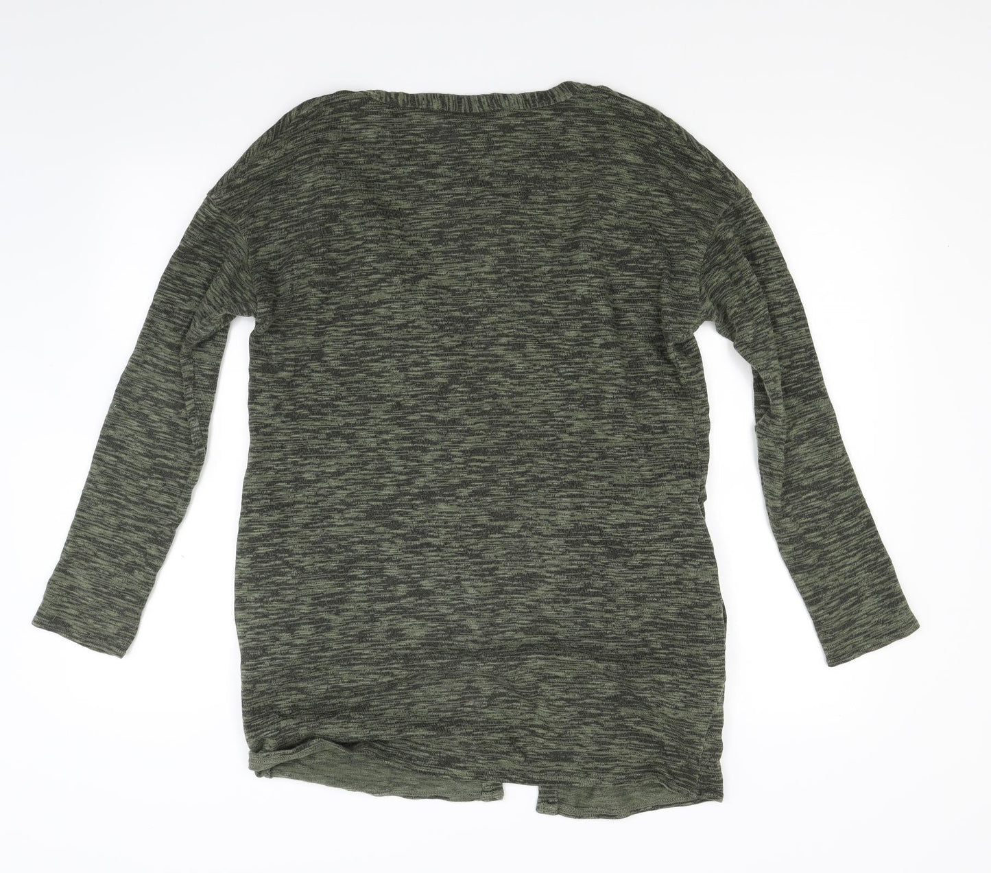Topshop Womens Green  Knit Cardigan Jumper Size 12
