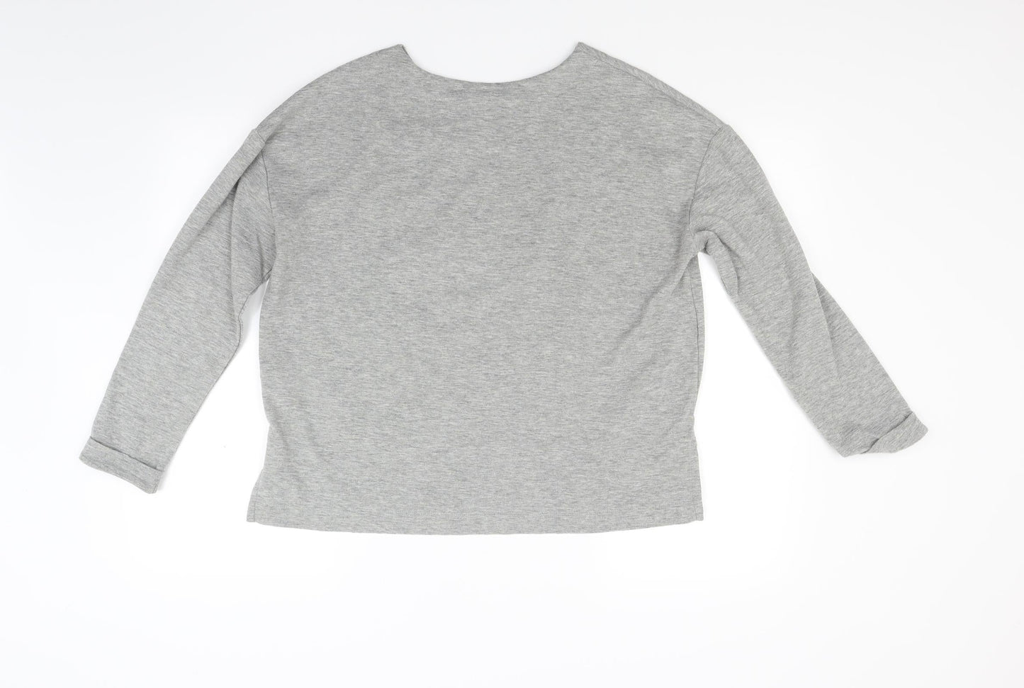 Womens UK Size 12 Marks and Spencer Grey Pullover Sweatshirt