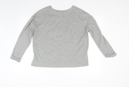 Womens UK Size 12 Marks and Spencer Grey Pullover Sweatshirt