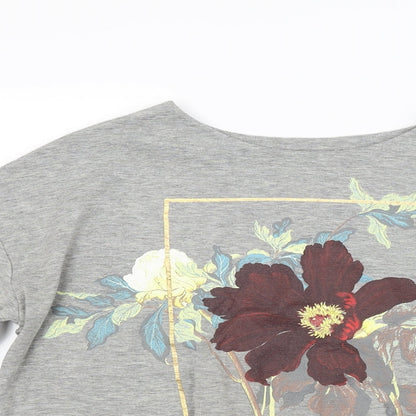 Womens UK Size 12 Marks and Spencer Grey Pullover Sweatshirt
