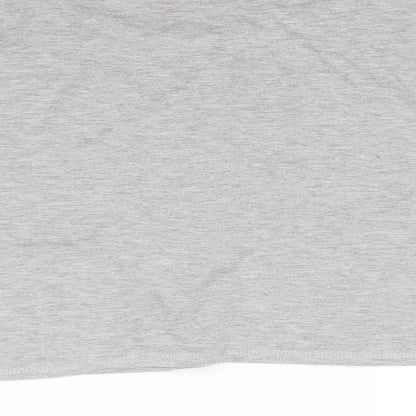 Primark Womens Grey  Jacquard Pullover Sweatshirt Size 14