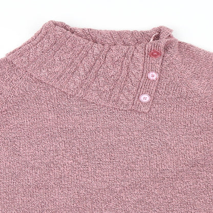 Bonmarché Womens Ivory   Henley Jumper Size XL  - Button detail on neck line