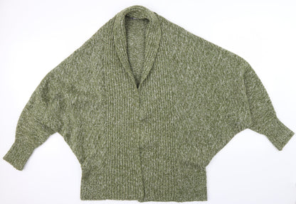 South Womens Gold   Cardigan Jumper Size 12