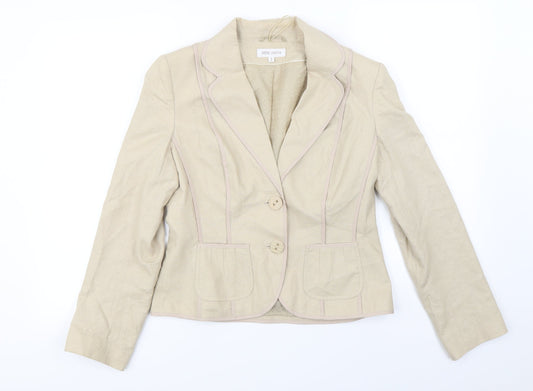 Marks and Spencer  Womens Beige   Jacket Coat Size 10