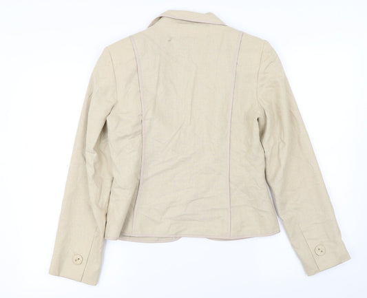 Marks and Spencer  Womens Beige   Jacket Coat Size 10