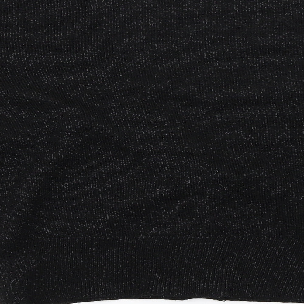 Pineapple  Girls Black   Cardigan Jumper Size 6 Years