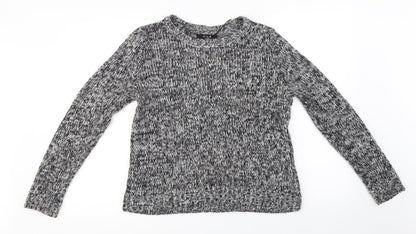 villa Womens Grey   Pullover Jumper Size M