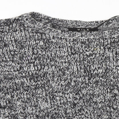 villa Womens Grey   Pullover Jumper Size M