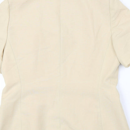 JWF  Womens Beige   Jacket Blazer Size 12