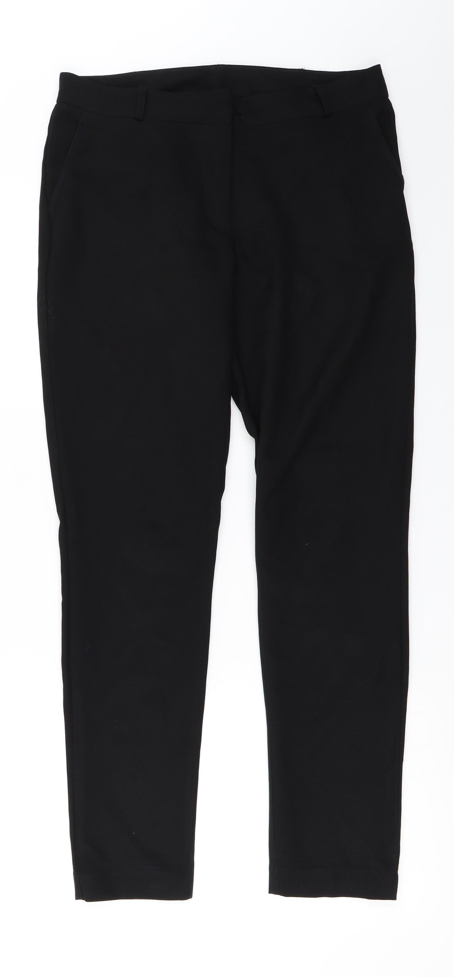 new look  Womens Black   Trousers  Size 10 L26 in