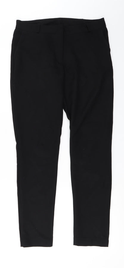 new look  Womens Black   Trousers  Size 10 L26 in