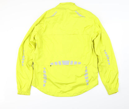 Mens UK Size L Crane Sports Yellow Jacket