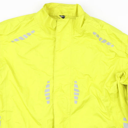 Mens UK Size L Crane Sports Yellow Jacket
