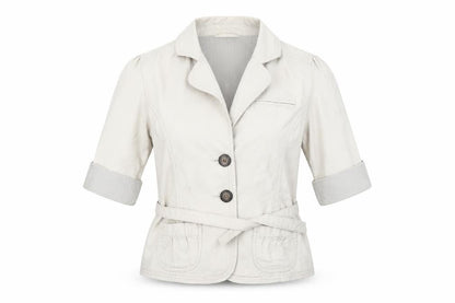 Womens UK Size 12 NEXT Beige Jacket