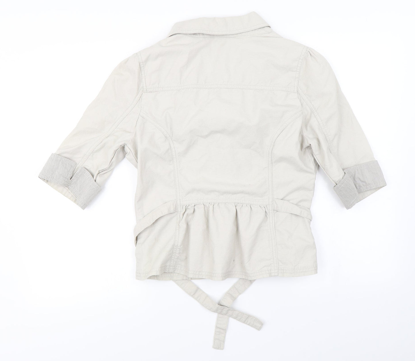 Womens UK Size 12 NEXT Beige Jacket