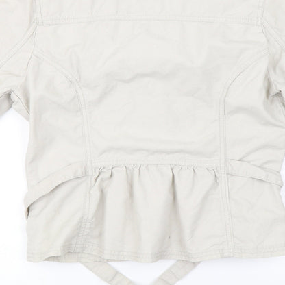Womens UK Size 12 NEXT Beige Jacket