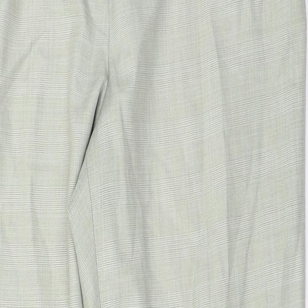 Womens UK Size 14 Blanchelle Regular Fit  Green Trousers