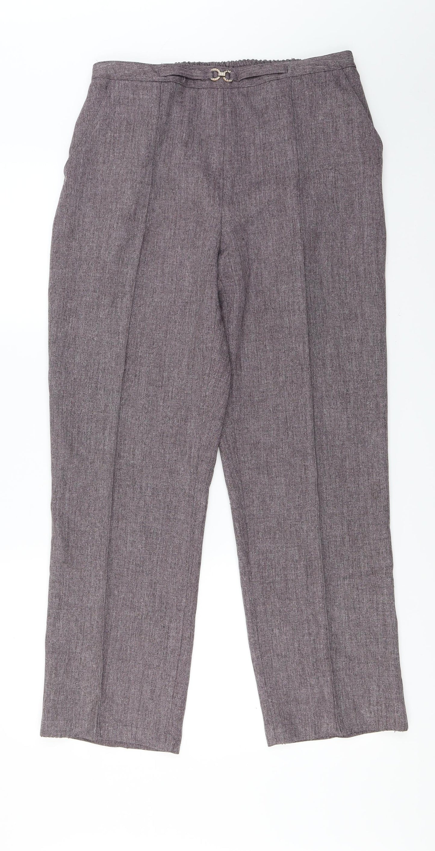 Damart  Womens Purple   Trousers  Size 30 in L26 in
