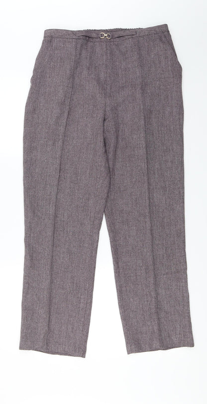 Damart  Womens Purple   Trousers  Size 30 in L26 in