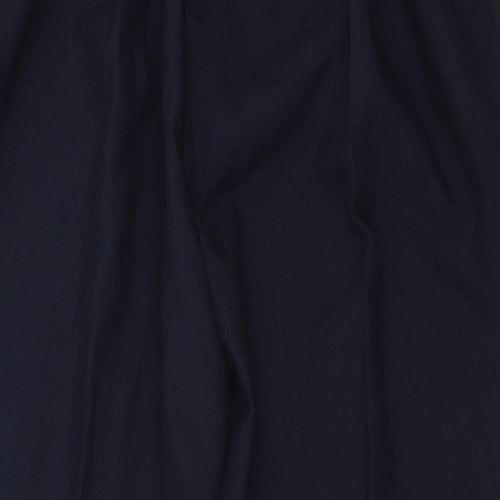 Womens UK Size 32 in Preworn Relaxed Fit  Blue Trousers