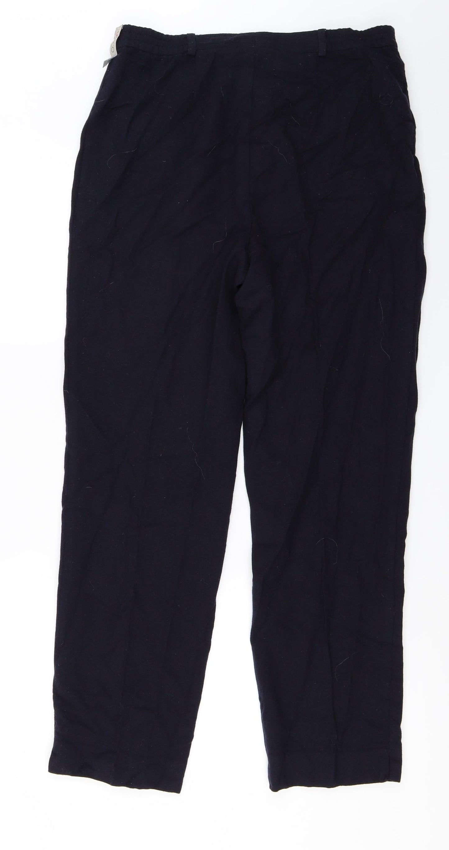Womens UK Size 30 in Gelco Regular Fit  Blue Trousers