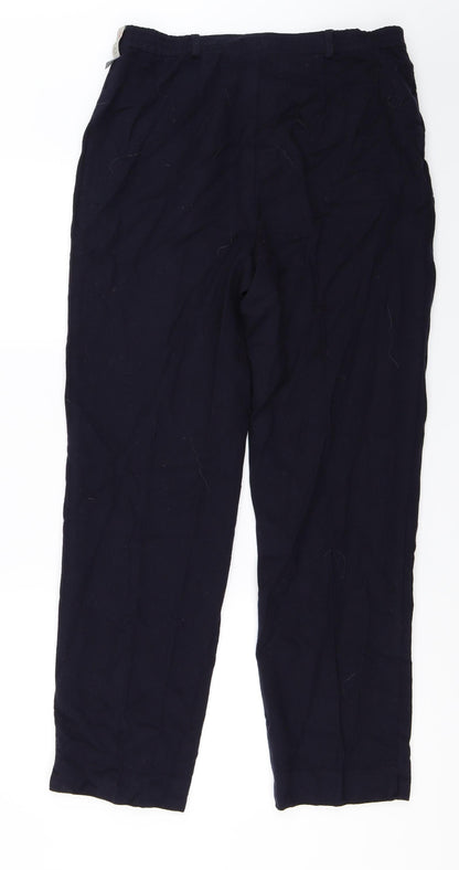 Womens UK Size 30 in Gelco Regular Fit  Blue Trousers