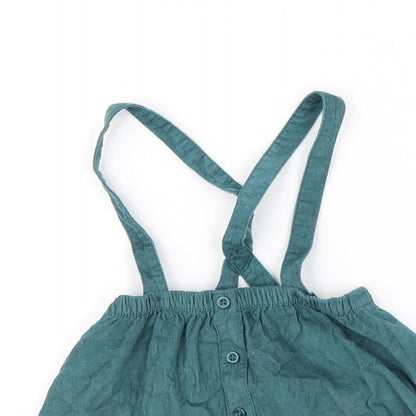 George Girls Green   A-Line  Size 12-18 Months