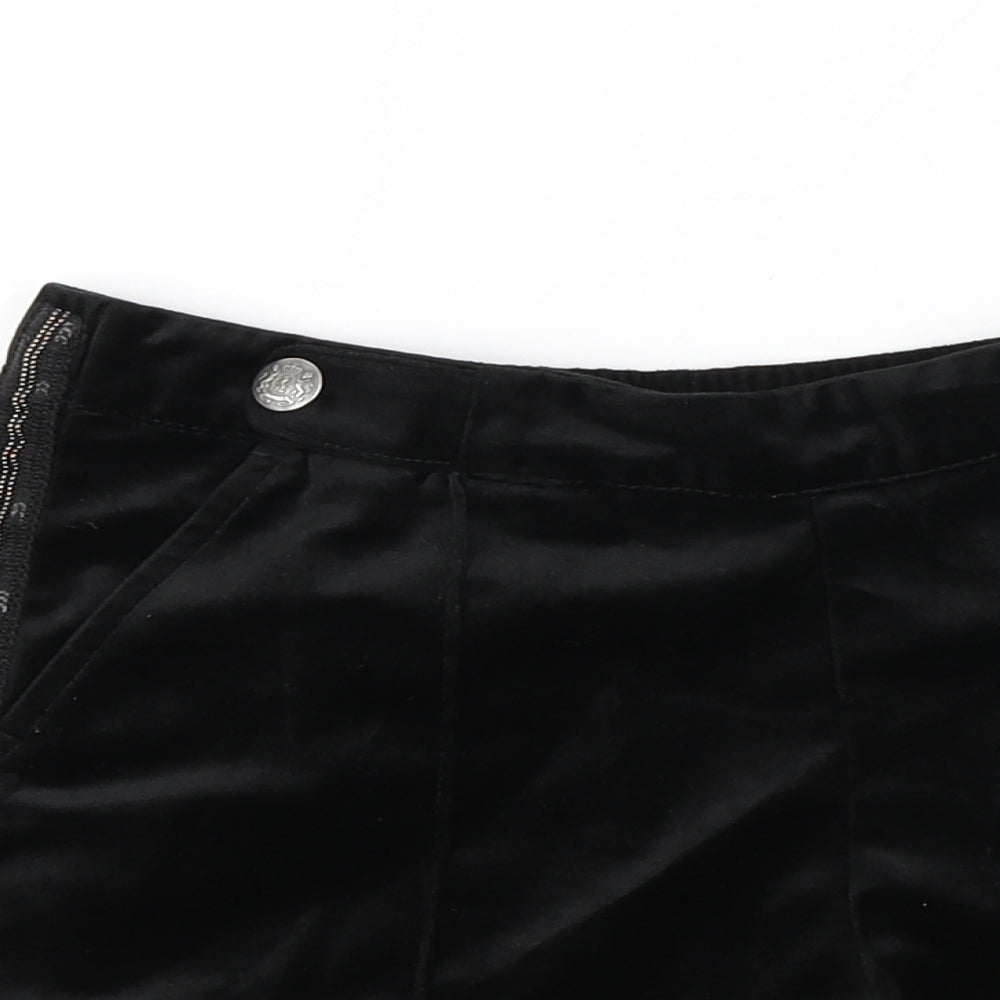 NEXT  Girls Black   Cut-Off Shorts Size 10 Years