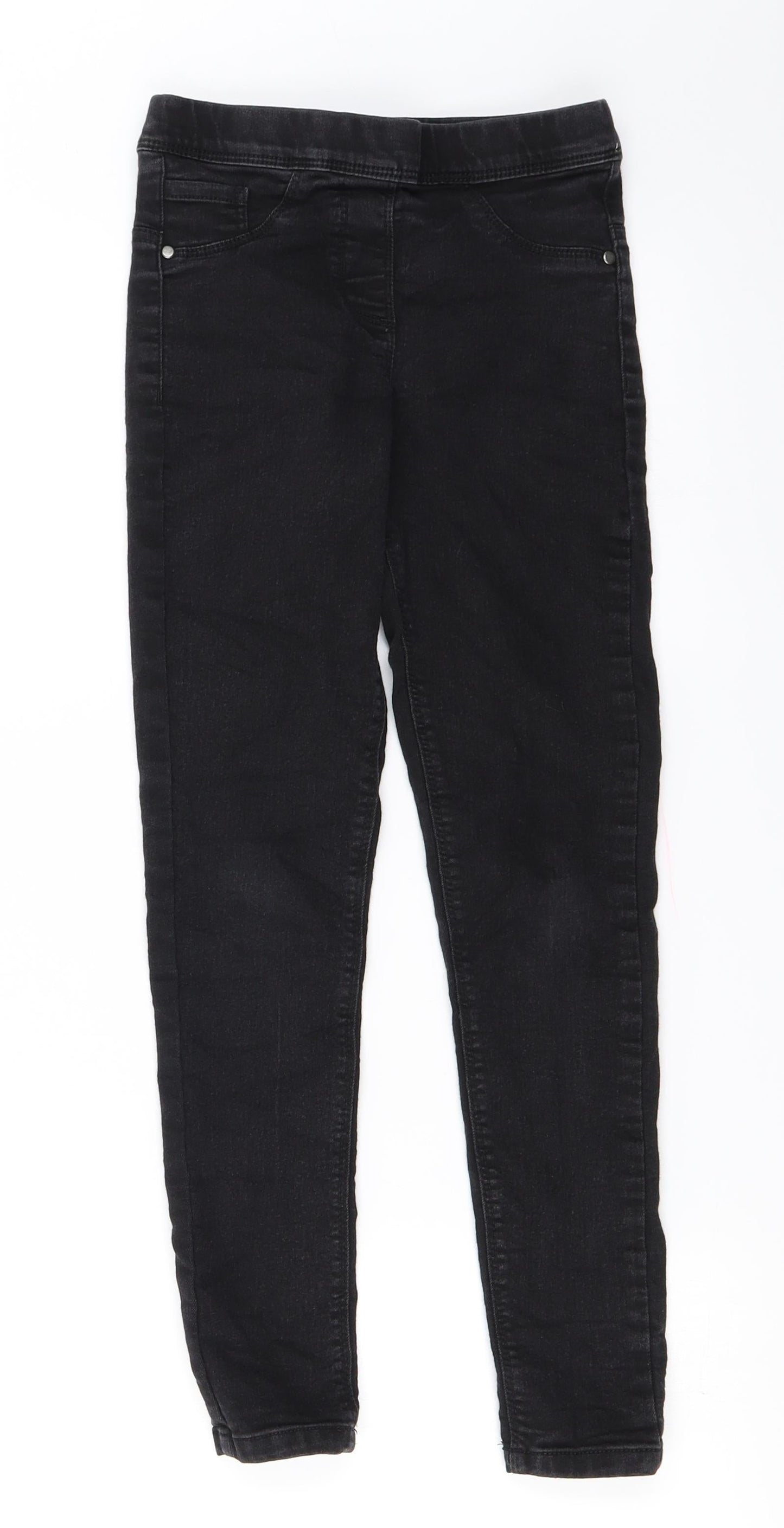 pep&co Girls Black   Skinny Jeans Size 8-9 Years