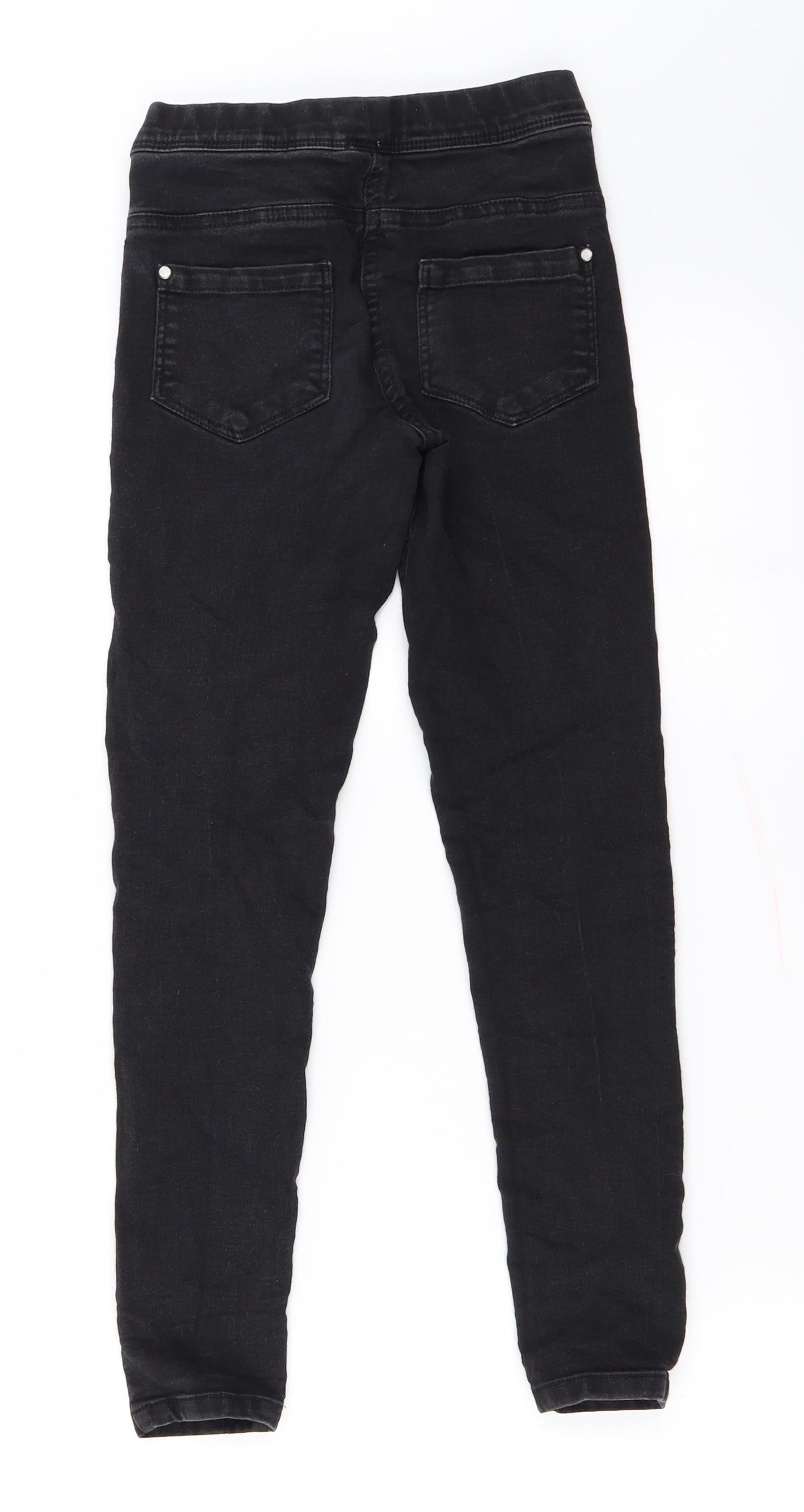 pep&co Girls Black   Skinny Jeans Size 8-9 Years