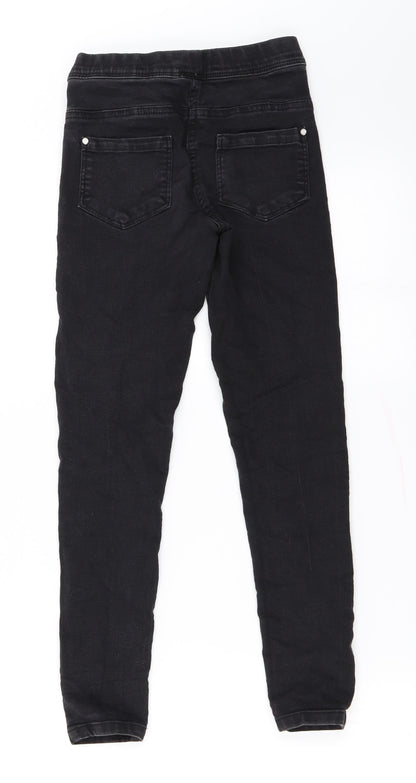 pep&co Girls Black   Skinny Jeans Size 8-9 Years