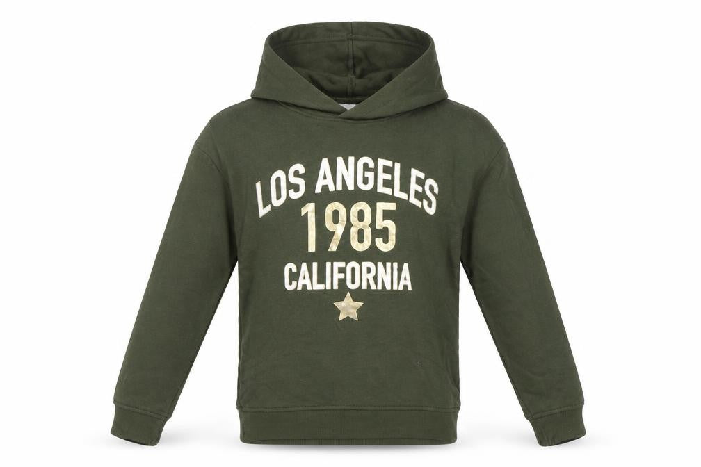 Primark Girls Green   Pullover Hoodie Size 9-10 Years