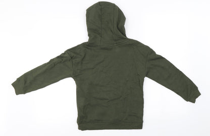Primark  Girls Green   Pullover Hoodie Size 9-10 Years