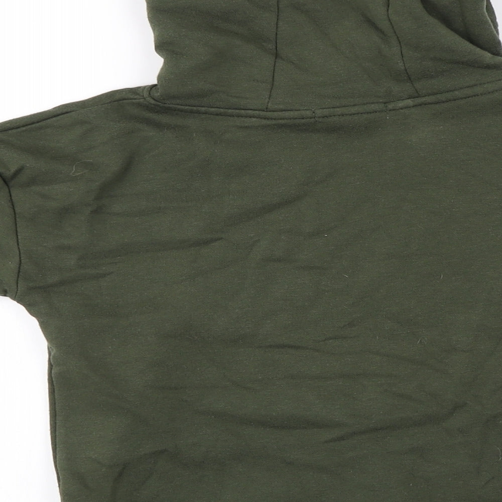 Primark  Girls Green   Pullover Hoodie Size 9-10 Years