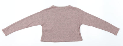 New Look  Girls Pink   Basic T-Shirt Size 9 Years