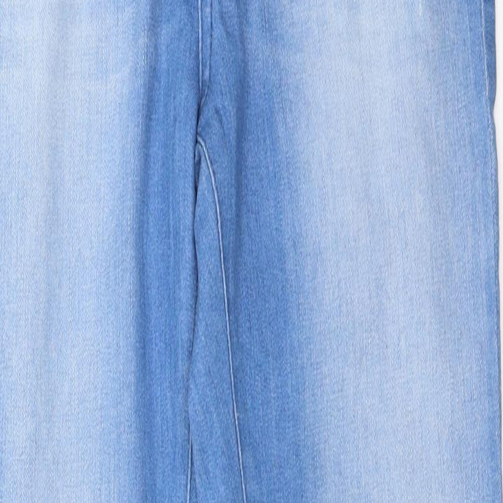 Womens UK Size 10 miss denim Regular Fit Straight Blue Jeans