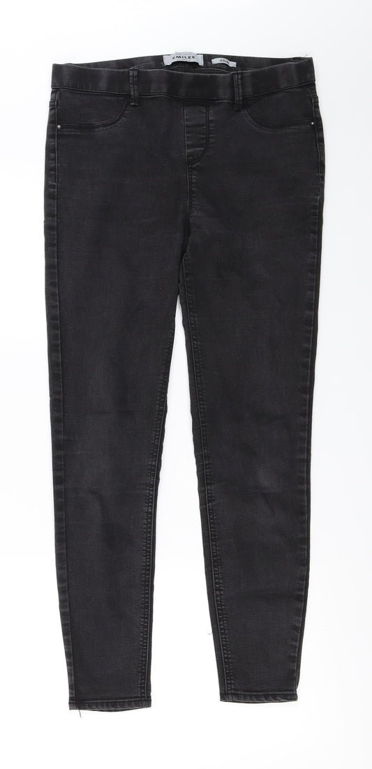 New Look  Womens Black   Skinny Jeans Size 12 L25 in