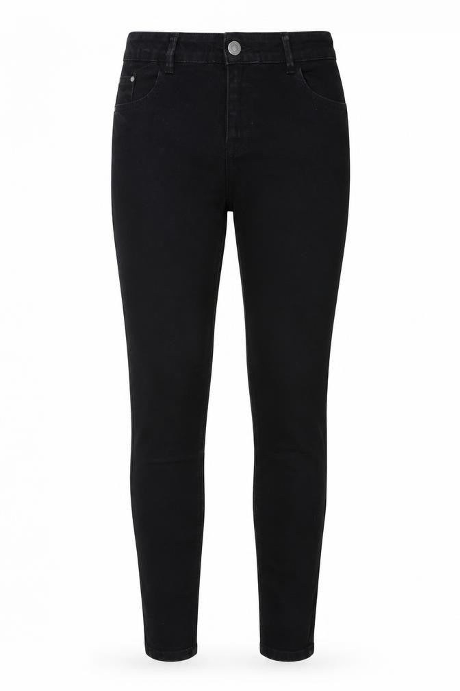 Womens UK Size 10 denim Regular Fit Skinny Black Jeans