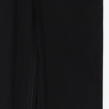 Womens UK Size 10 denim Regular Fit Skinny Black Jeans