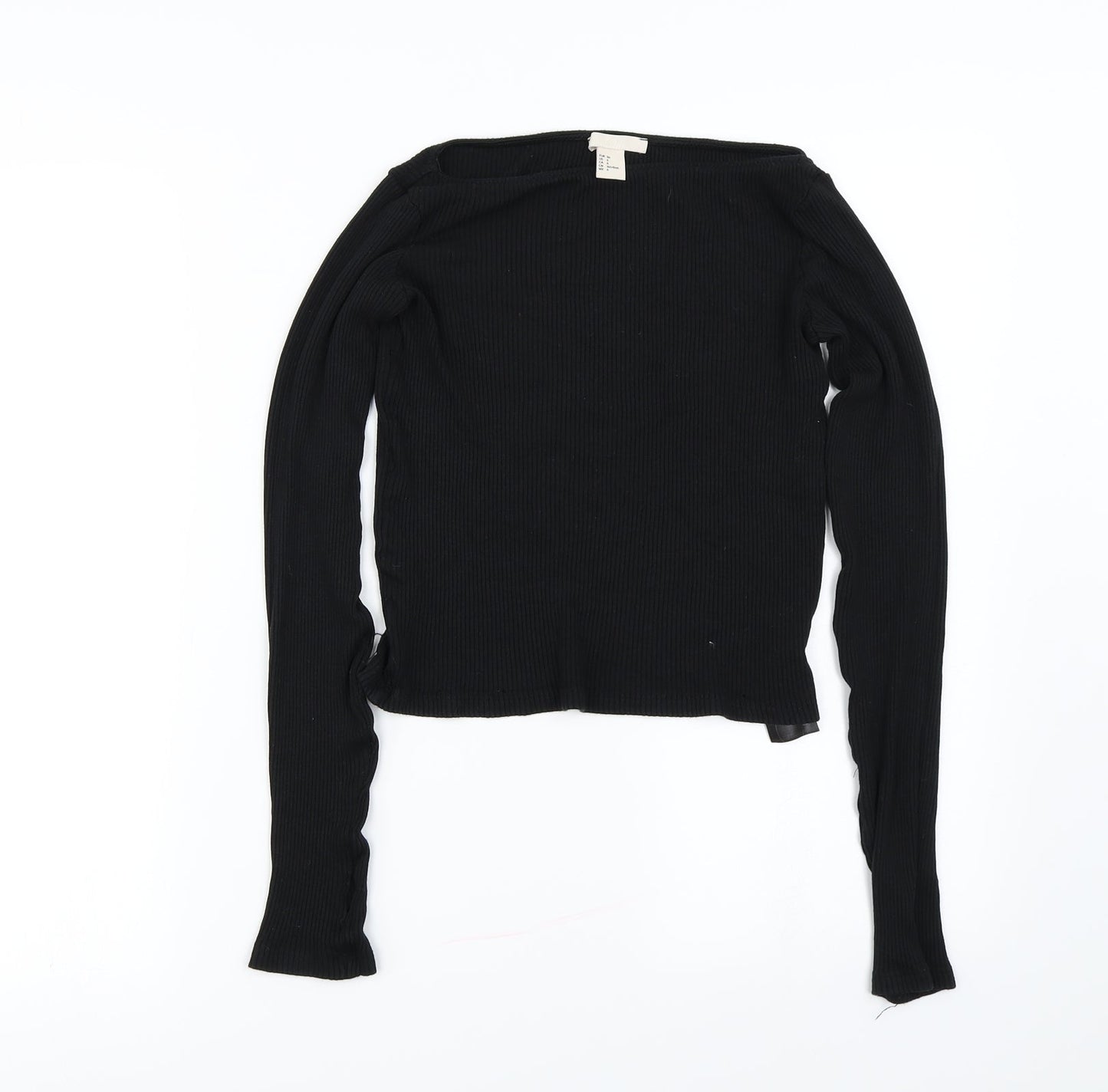 H&M Womens Black   Pullover Jumper Size 6
