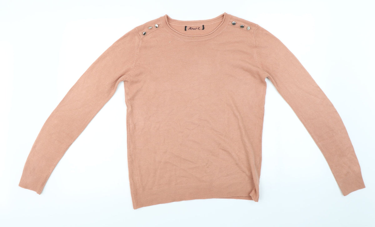 Atmosphere Womens Orange   Pullover Jumper Size 8